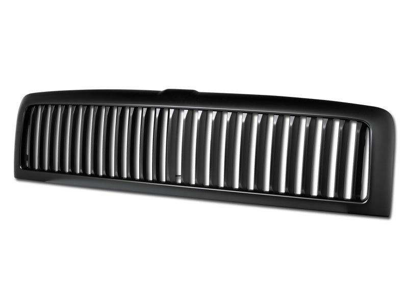 Armordillo 7165786 Vertical Matte Black ABS Replacement Grille for Select Dodge Ram