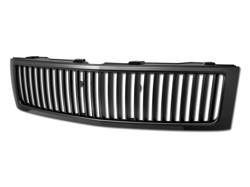 Armordillo 7165878 Vertical Matte Black ABS Replacement Grille for Select Chevrolet Silverado