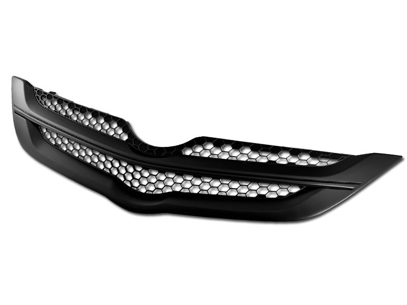 Armordillo 7166042 OE - Style Matte Black ABS Replacement Grille for Select Toyota Yaris