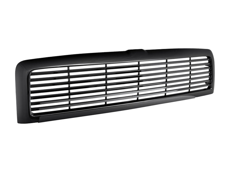 Armordillo 7168404 Horizontal Gloss Black ABS Replacement Grille for Select Dodge Ram