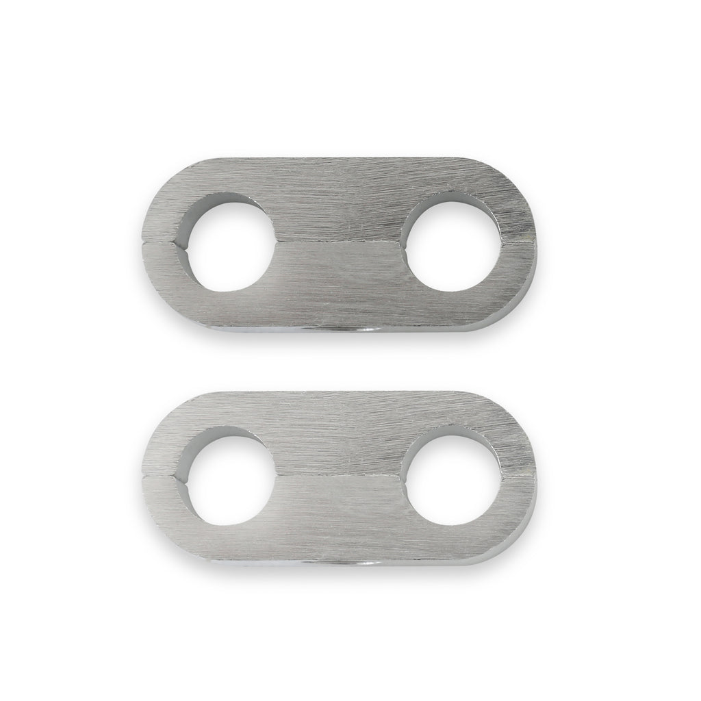 716In.-Polished-Alum.-HoseTube-Separators-2Pk