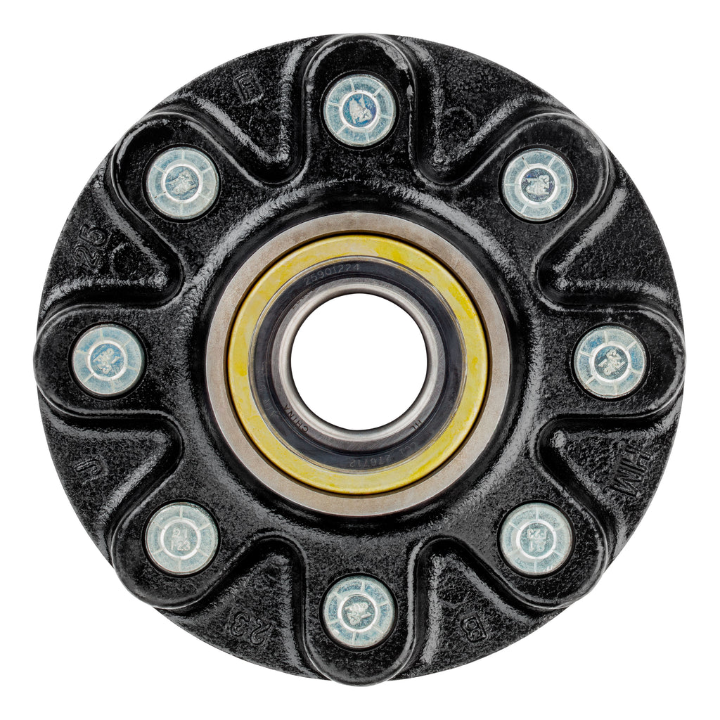 CURT 717392 Standard Threaded Oil Idler Hub Assembly w/ Installed Bearing Kit, 8,000-lb.