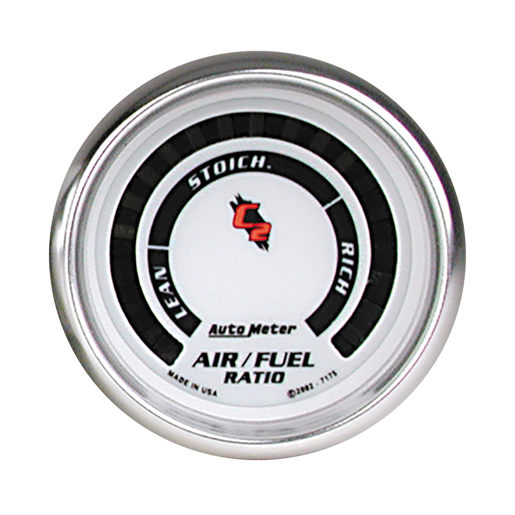 AutoMeter 7175 GAUGE, AIR/FUEL RATIO-NARROWBAND, 2 1/16", LEAN-RICH, LED ARRAY, C2