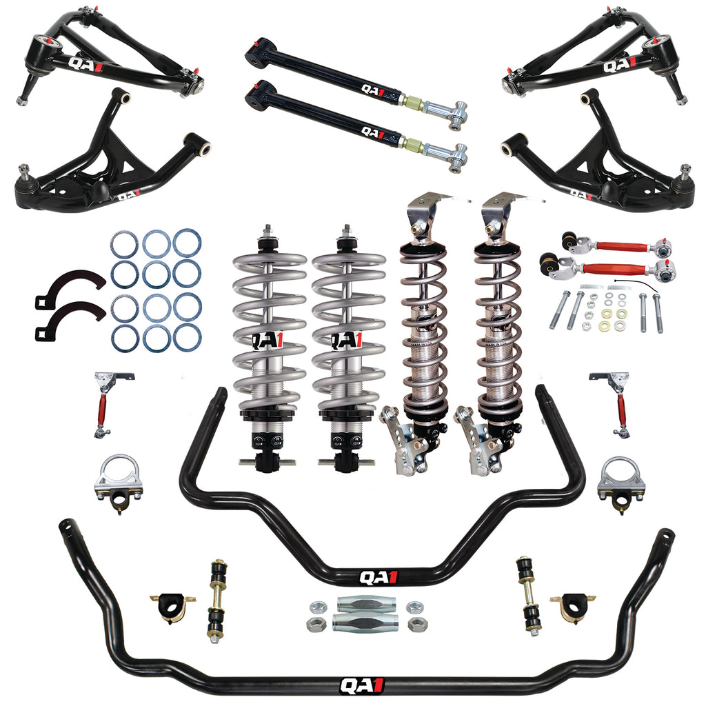 7176-Gm-Bel-AirImpala-Level-2-Big-Wheel-Kit-Single-Adjustable-Shocks