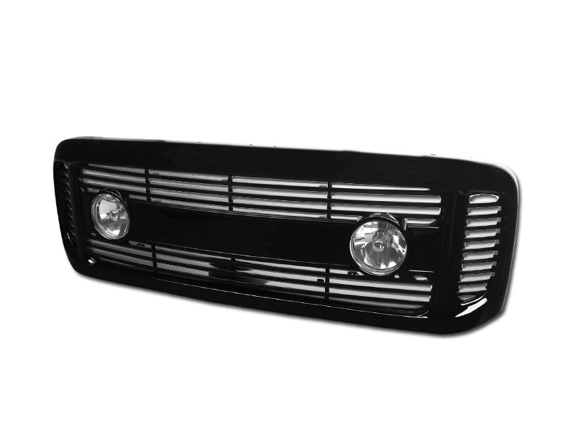 Armordillo 7178373 Armordillo 1999-2004 Ford Super Duty Horizontal Grille Gloss Black for Select Ford F-250, Ford F-250 Super Duty, Ford F-350, Ford F-350 Super Duty, Ford F-450 Super Duty