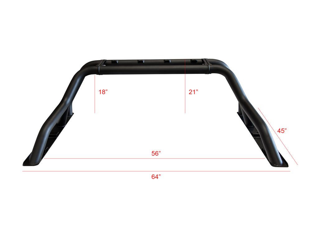 Armordillo 7180345 Armordillo CR-1 Chase rack for Mid Size Trucks for Select Chevrolet Colorado, Ford Ranger, GMC Canyon, Toyota Tacoma