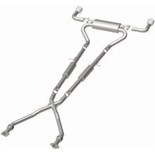 Load image into Gallery viewer, MagnaFlow Exhaust Products 15310 Street Series Polished Cat-Back System for Select INFINITI Q50