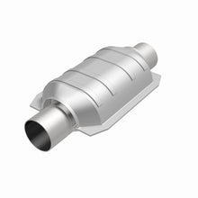 Load image into Gallery viewer, MagnaFlow Exhaust Products 91005 Standard Grade Universal Catalytic Converter for Select Audi V8 Quattro, Buick Regal, Buick Skylark, Chevrolet LLV, Chevrolet S10, Chrysler Cordoba, Chrysler Daytona, Chrysler Imperial, Chrysler LeBaron, Chrysler New