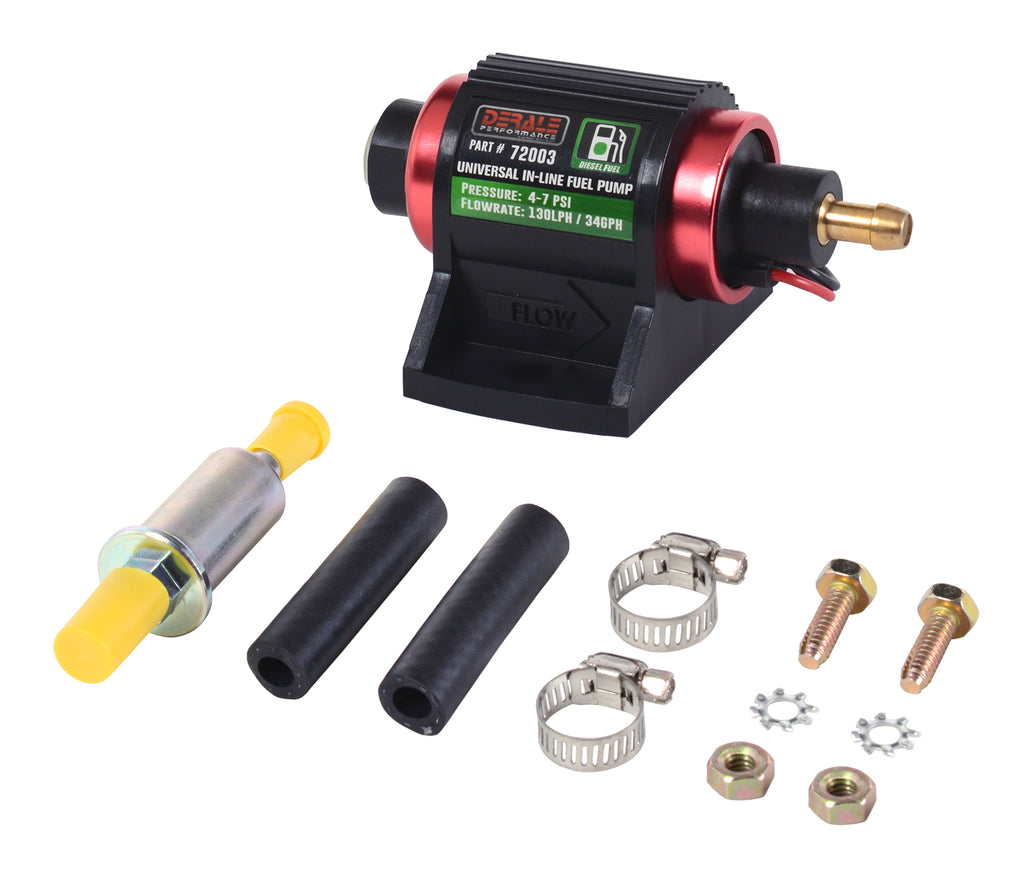 Derale 72003 High Performance Inline Fuel Pump