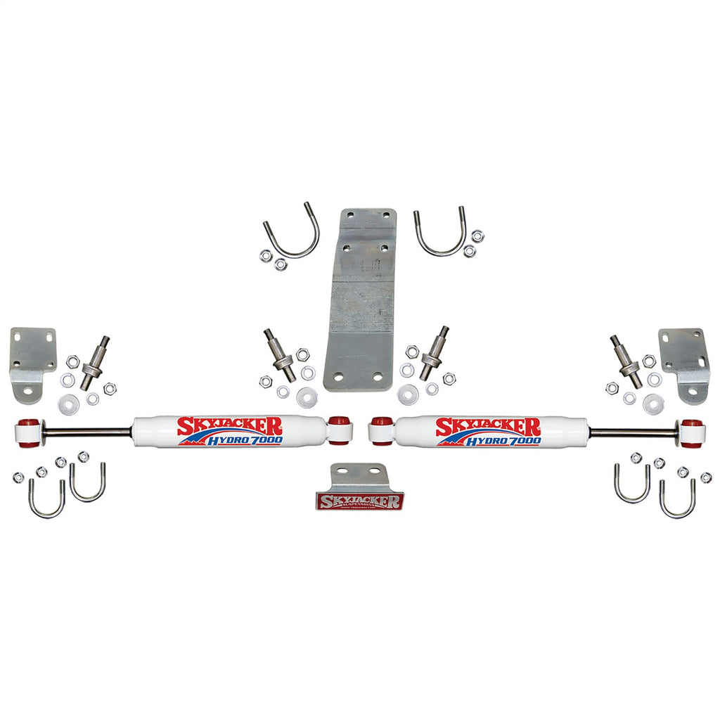 Skyjacker 7204 2007-2017 Jeep Wrangler JK/JKU Hydro 7000 Dual Steering Stabilizer Kit for Select Jeep Wrangler, Jeep Wrangler JK