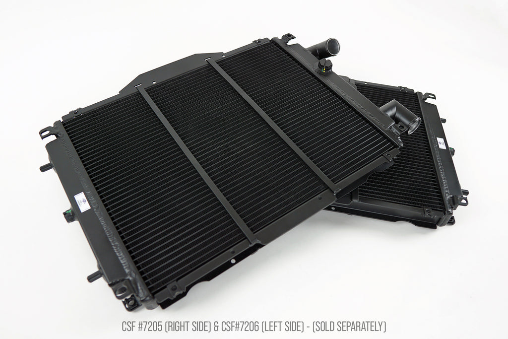 CSF Cooling - Racing & High Performance Division 7205 94-99 Ferrari F355 High-Performance All-Aluminum Radiator (RH) for Select Ferrari F355, Ferrari F355 Berlinetta, Ferrari F355 F1, Ferrari F355 GTS, Ferrari F355 Spider