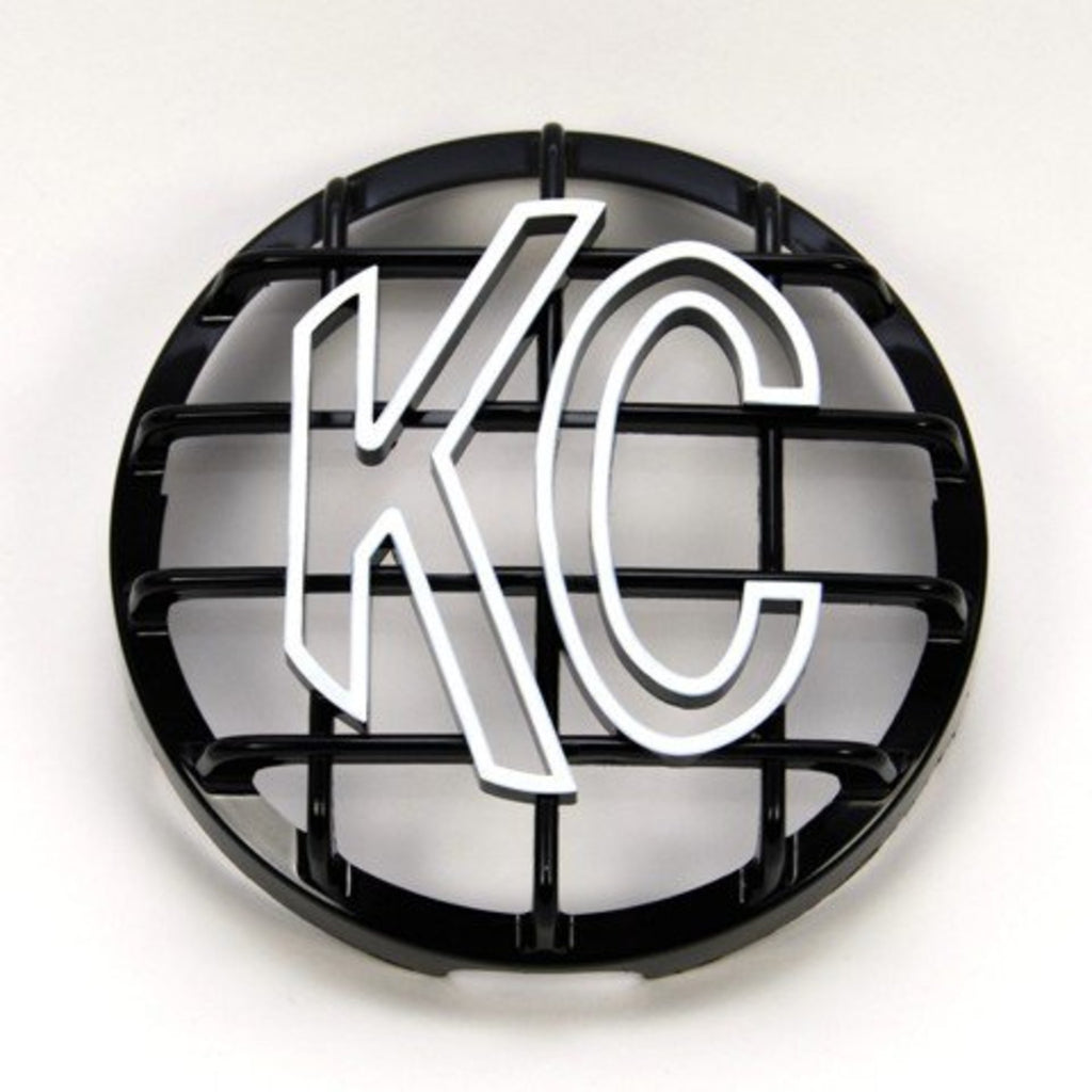 KC HiLiTES 7210 KC Stone Guard 6in ABS Plastic Black White EA