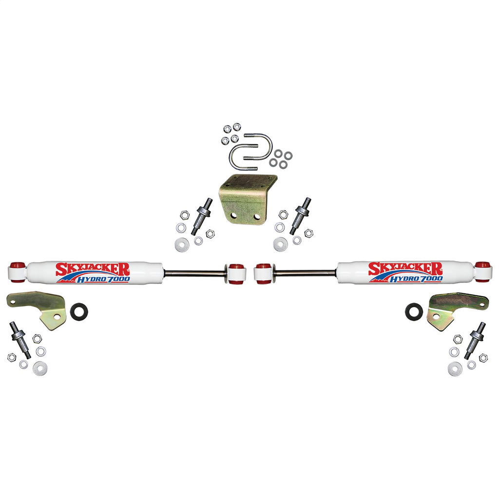 Skyjacker 7211 DUAL STAB KT; WHITE for Select Chevrolet Silverado HD, Chevrolet Silverado HD, GMC Sierra HD, GMC Sierra HD