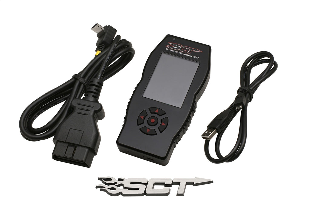 SCT Performance 7215 X4 Power Flash Programmer for Select Chrysler 300, Dodge Challenger, Dodge Charger, Dodge Durango, Dodge Magnum, Dodge Ram 1500, Jeep Grand Cherokee, Jeep Wrangler, Ram