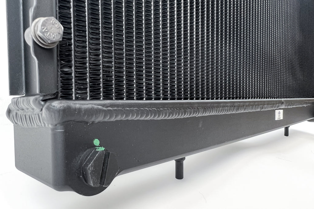 CSF Cooling - Racing & High Performance Division 7217B R32 Skyline GT-R/GTS Full Billet Aluminum High-Performance Radiator - Black