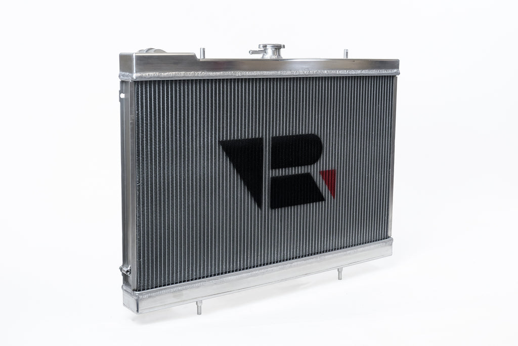 CSF Cooling - Racing & High Performance Division 7217 R32 Skyline GT-R/GTS Full Billet Aluminum High-Performance Radiator - Raw Billet