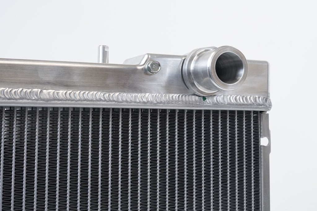 CSF Cooling - Racing & High Performance Division 7217 R32 Skyline GT-R/GTS Full Billet Aluminum High-Performance Radiator - Raw Billet