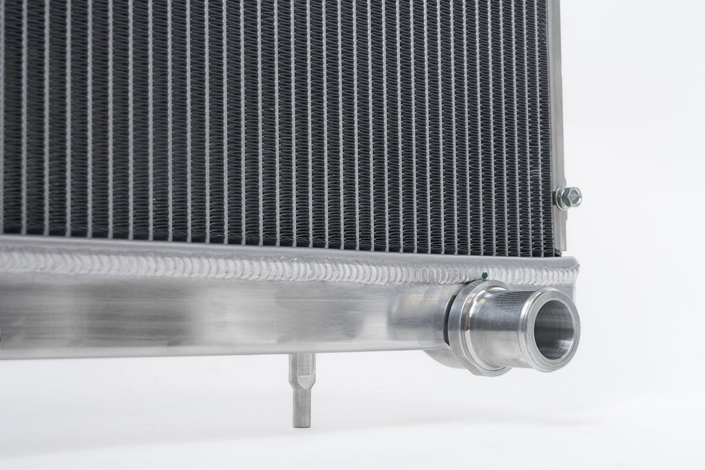 CSF Cooling - Racing & High Performance Division 7217 R32 Skyline GT-R/GTS Full Billet Aluminum High-Performance Radiator - Raw Billet