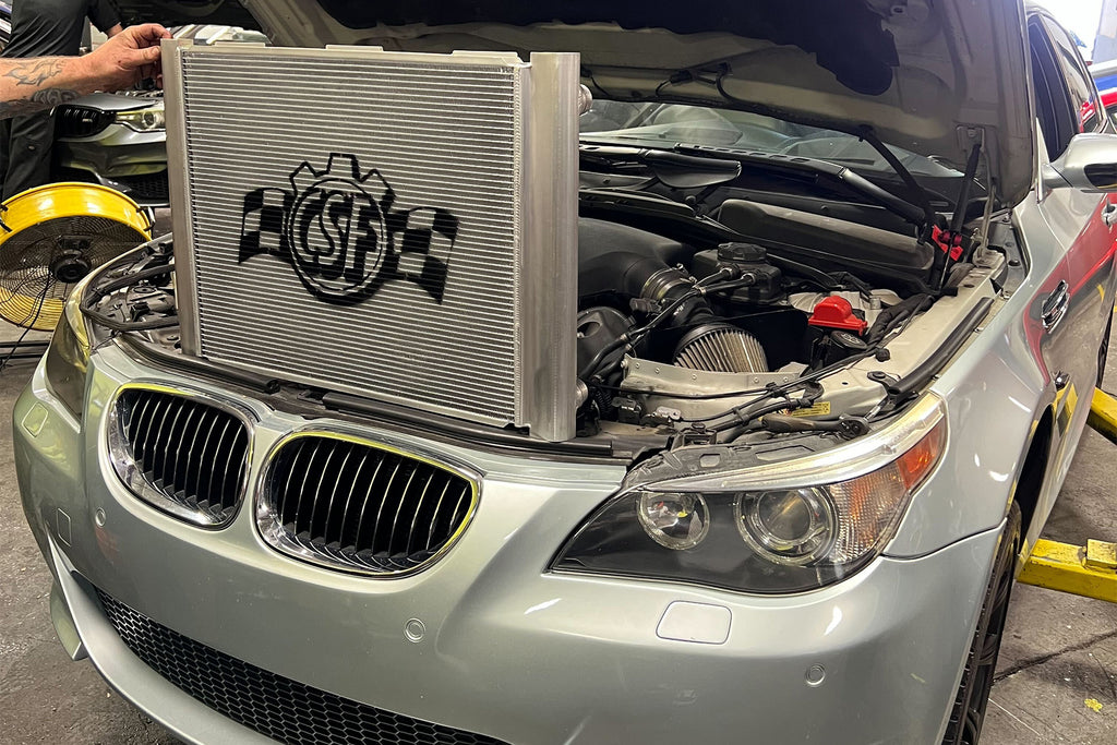 CSF Cooling - Racing & High Performance Division 7218 BMW E60 M5 / E6X M6 High-Performance All-Aluminum Radiator for Select BMW M5, BMW M6