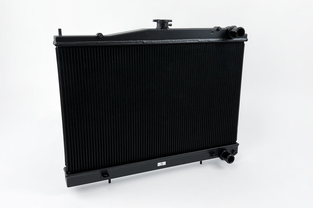 CSF Cooling - Racing & High Performance Division 7219B R33 Skyline GT-R/GTS Full Billet Aluminum High-Performance Radiator - Black