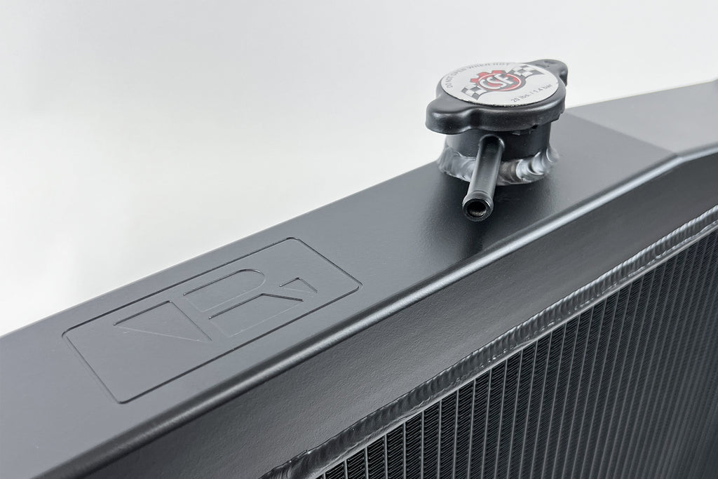 CSF Cooling - Racing & High Performance Division 7219B R33 Skyline GT-R/GTS Full Billet Aluminum High-Performance Radiator - Black