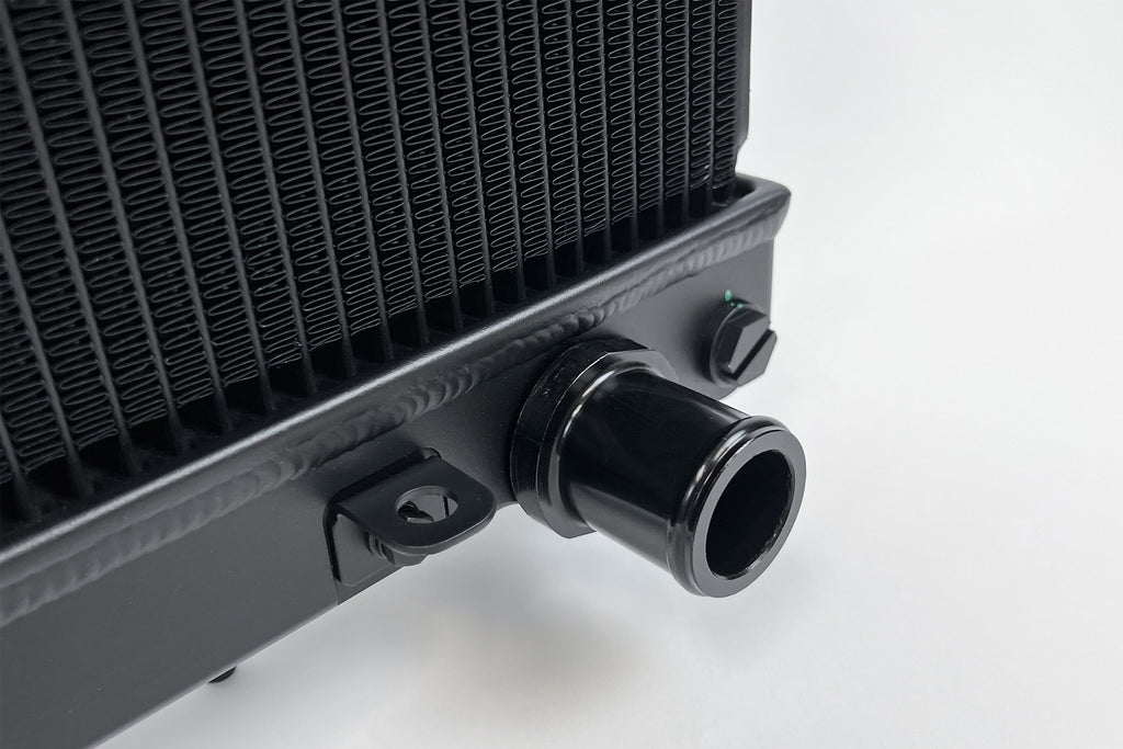CSF Cooling - Racing & High Performance Division 7219B R33 Skyline GT-R/GTS Full Billet Aluminum High-Performance Radiator - Black