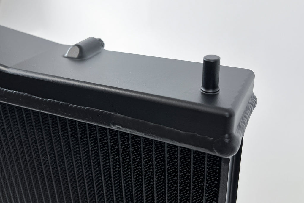CSF Cooling - Racing & High Performance Division 7219B R33 Skyline GT-R/GTS Full Billet Aluminum High-Performance Radiator - Black