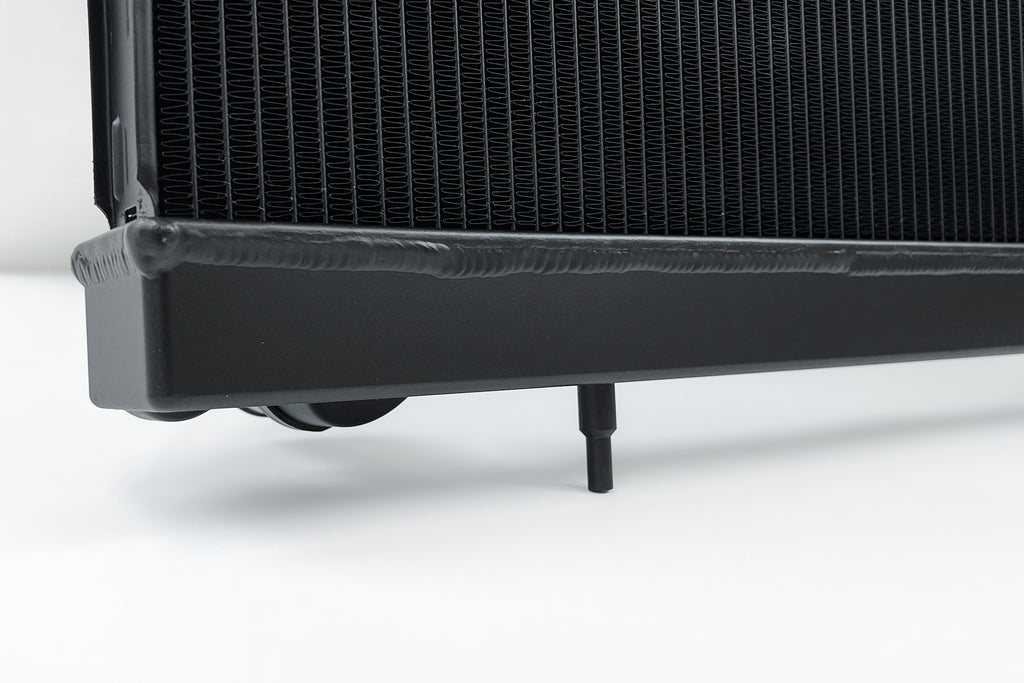 CSF Cooling - Racing & High Performance Division 7219B R33 Skyline GT-R/GTS Full Billet Aluminum High-Performance Radiator - Black