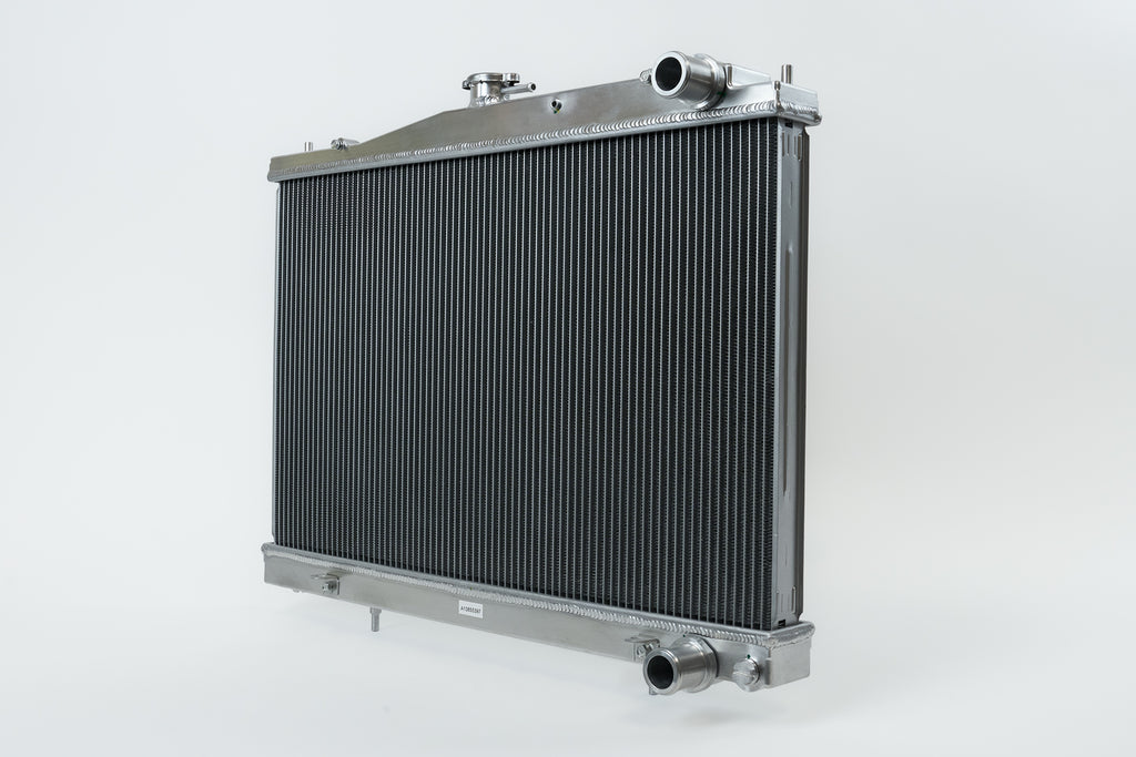 CSF Cooling - Racing & High Performance Division 7219 R33 Skyline GT-R/GTS Full Billet Aluminum High-Performance Radiator - Raw Billet
