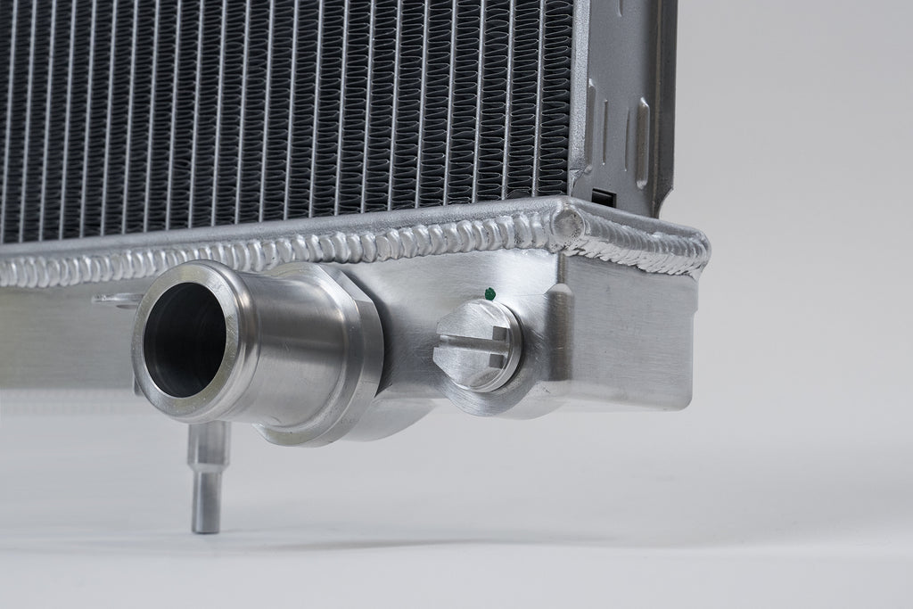 CSF Cooling - Racing & High Performance Division 7219 R33 Skyline GT-R/GTS Full Billet Aluminum High-Performance Radiator - Raw Billet
