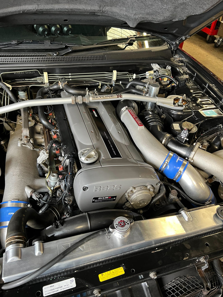 CSF Cooling - Racing & High Performance Division 7219 R33 Skyline GT-R/GTS Full Billet Aluminum High-Performance Radiator - Raw Billet