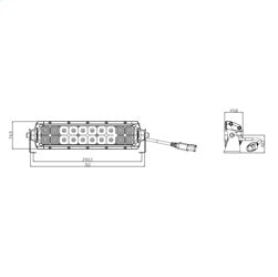 BrightSource 72210 Eco2 Series LED Light Bar - Truck Part Superstore