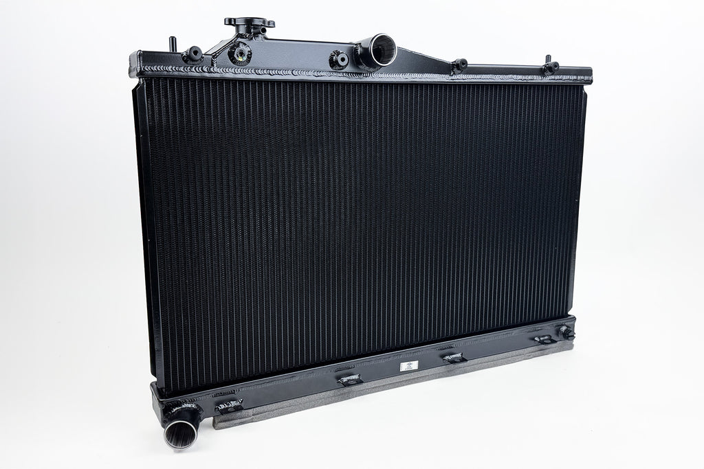 CSF Cooling - Racing & High Performance Division 7224B 2022+ Subaru VB WRX High-Performance All-Aluminum Radiator - Black for Select Subaru WRX