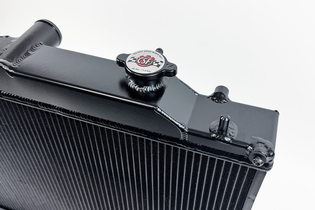 CSF Cooling - Racing & High Performance Division 7224B 2022+ Subaru VB WRX High-Performance All-Aluminum Radiator - Black for Select Subaru WRX