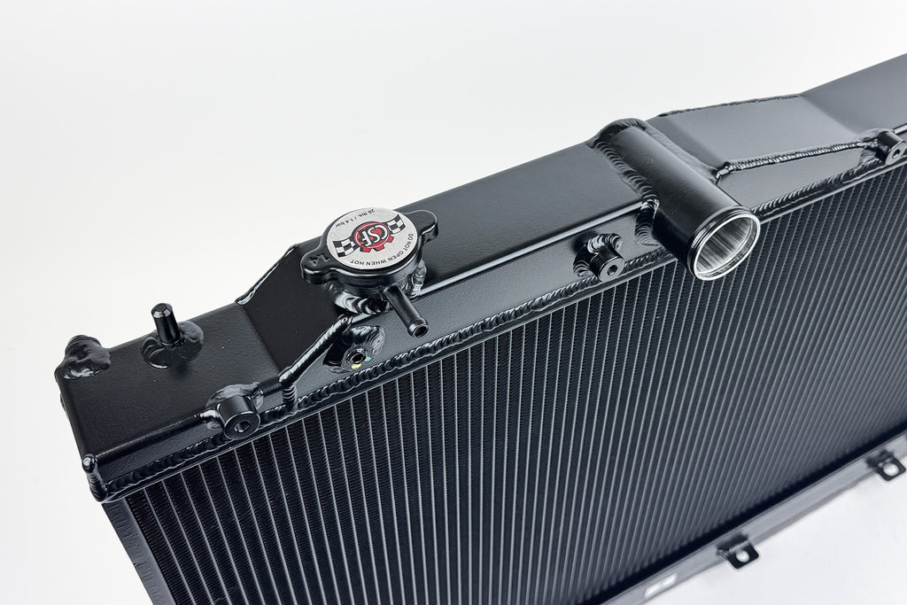 CSF Cooling - Racing & High Performance Division 7224B 2022+ Subaru VB WRX High-Performance All-Aluminum Radiator - Black for Select Subaru WRX