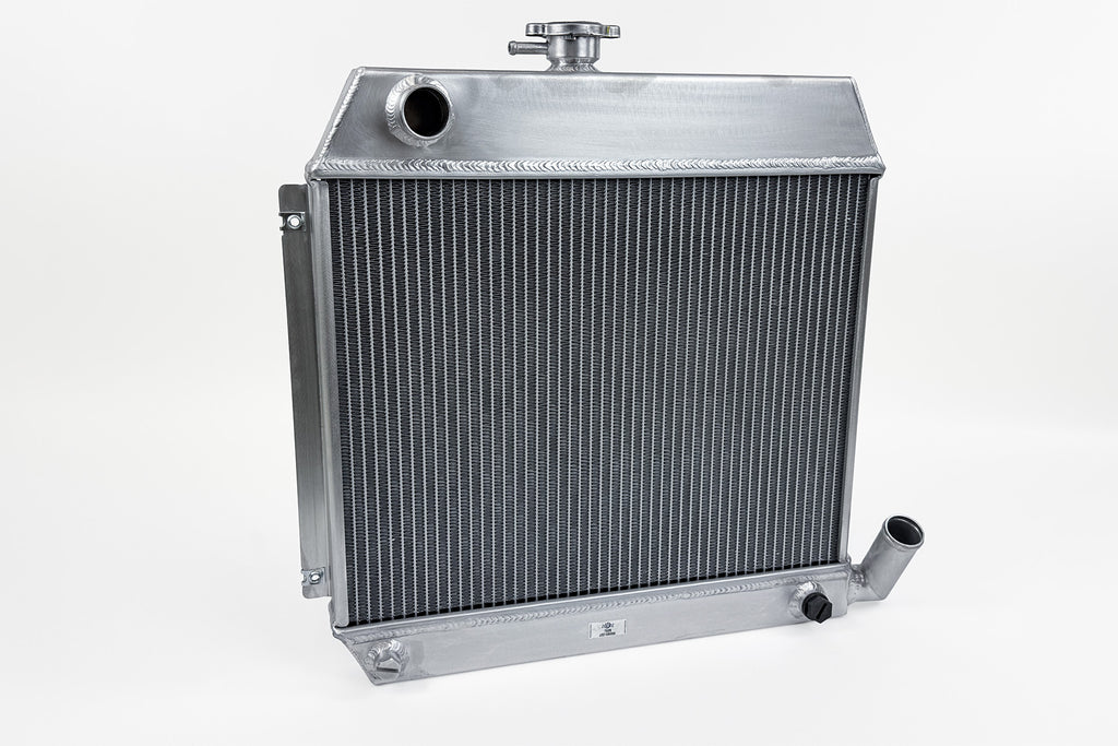 CSF Cooling - Racing & High Performance Division 7225 BMW 2002 / 1602 High-Performance All-Aluminum Radiator - Silver for Select BMW 1602, BMW 2002, BMW 2002tii