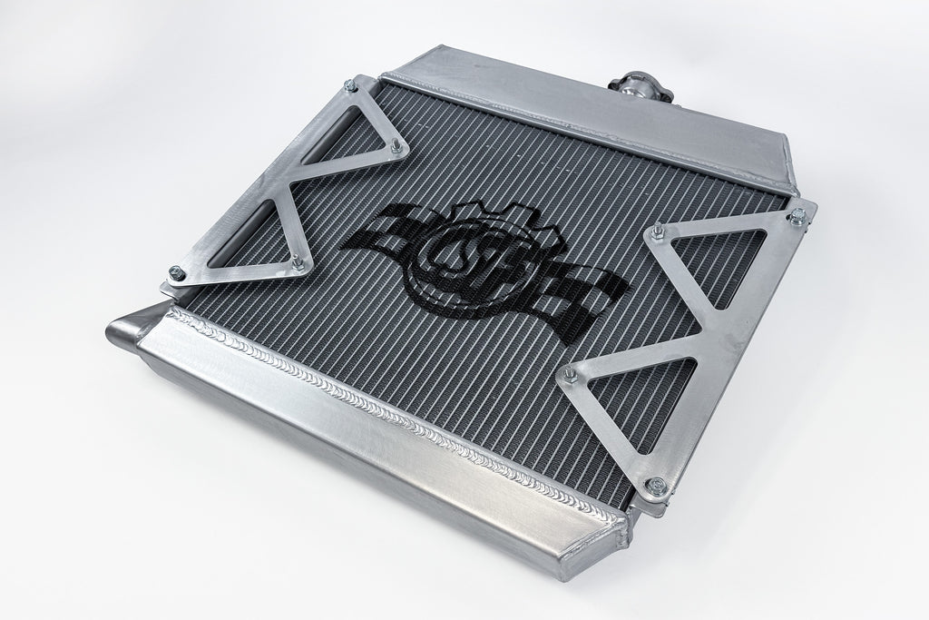 CSF Cooling - Racing & High Performance Division 7225 BMW 2002 / 1602 High-Performance All-Aluminum Radiator - Silver for Select BMW 1602, BMW 2002, BMW 2002tii