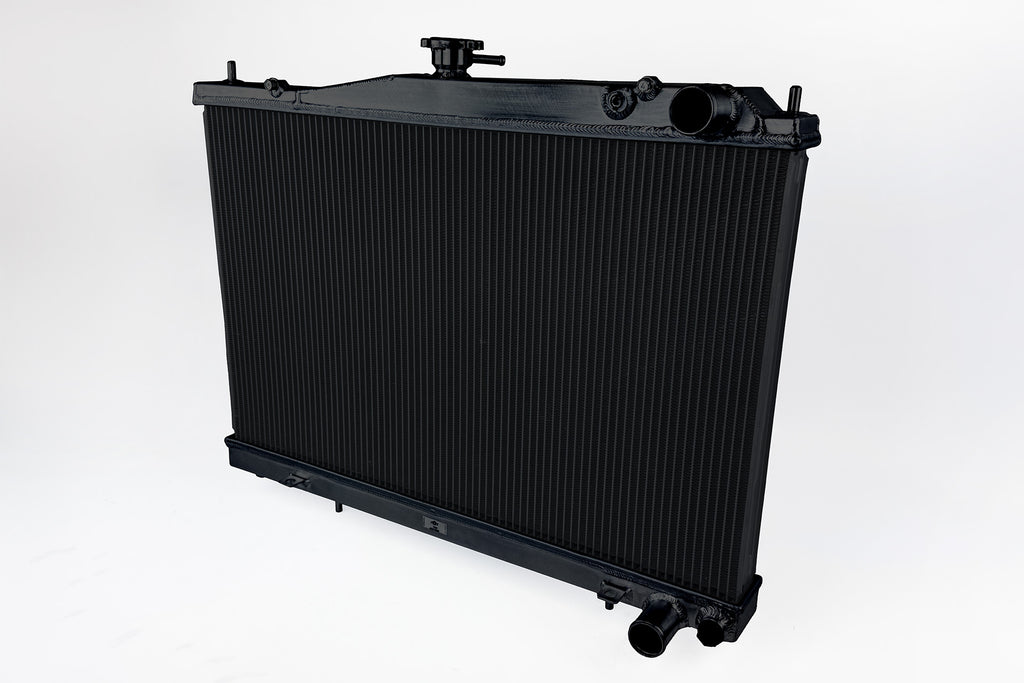 CSF Cooling - Racing & High Performance Division 7230B R33 Skyline GT-R/GTS High-Performance All-Aluminum Radiator - Black