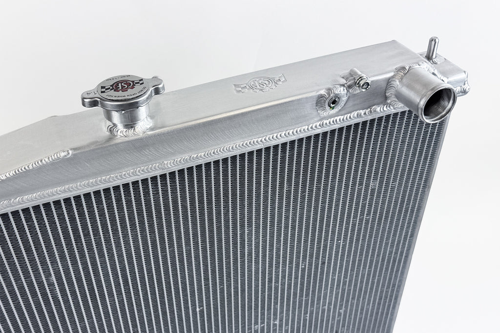 CSF Cooling - Racing & High Performance Division 7230 R33 Skyline GT-R/GTS High-Performance All-Aluminum Radiator - Silver