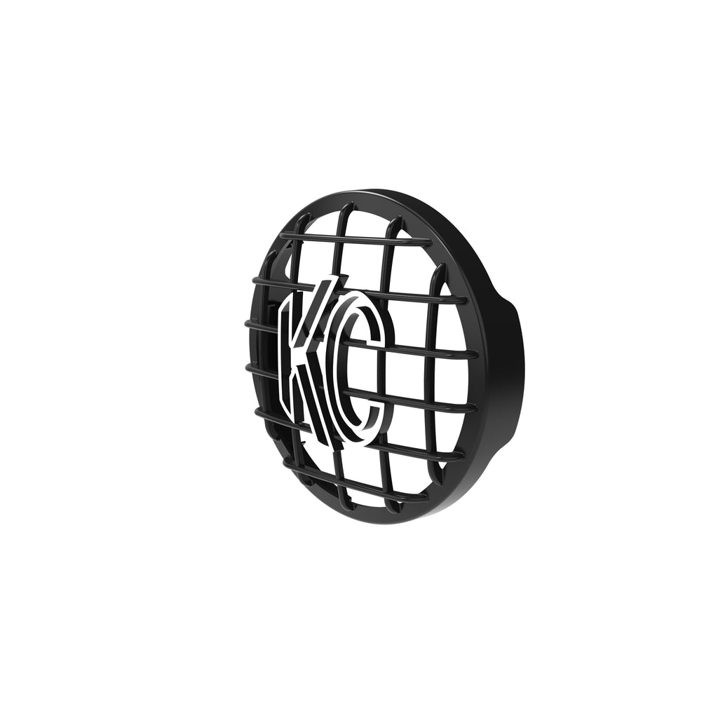 KC HiLiTES 7230 SlimLite 8" LED - Stone Guard - Black