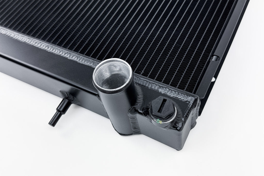 CSF Cooling - Racing & High Performance Division 7231B R34 Skyline GT-R/GTS High-Performance All-Aluminum Radiator - Black