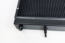 Load image into Gallery viewer, CSF Cooling - Racing &amp; High Performance Division 7231B R34 Skyline GT-R/GTS High-Performance All-Aluminum Radiator - Black
