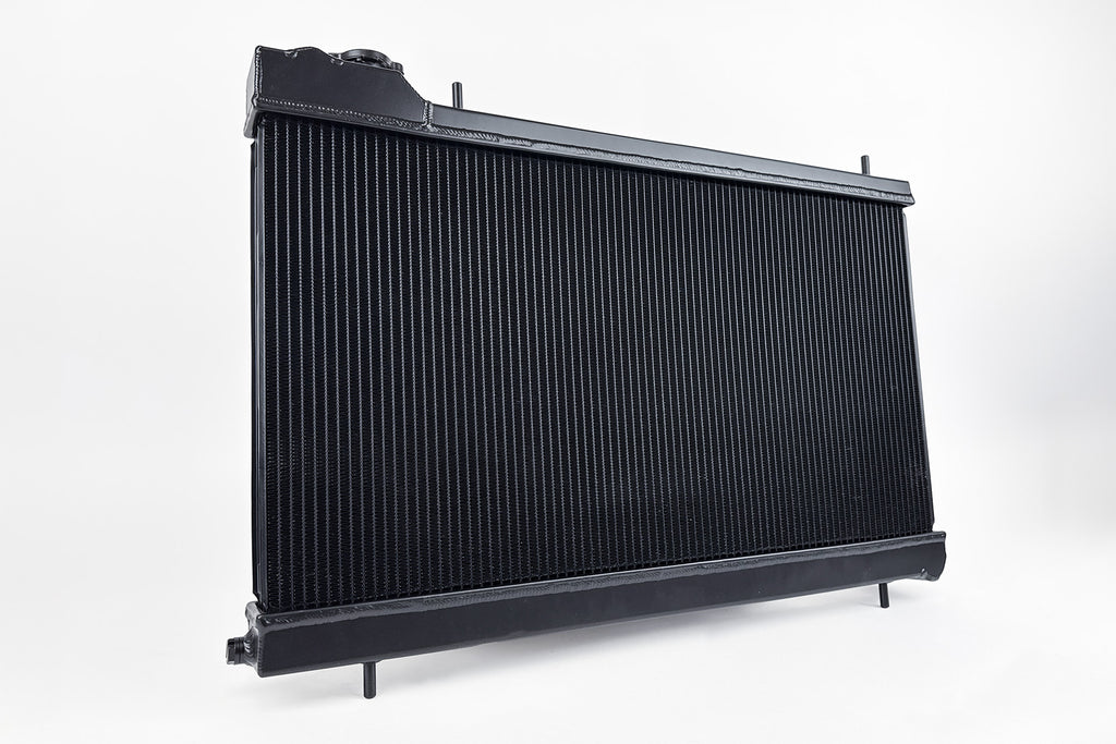 CSF Cooling - Racing & High Performance Division 7235B 2nd Gen Subaru Forester XT (MT) High-Performance All-Aluminum Radiator - Black for Select Subaru Forester
