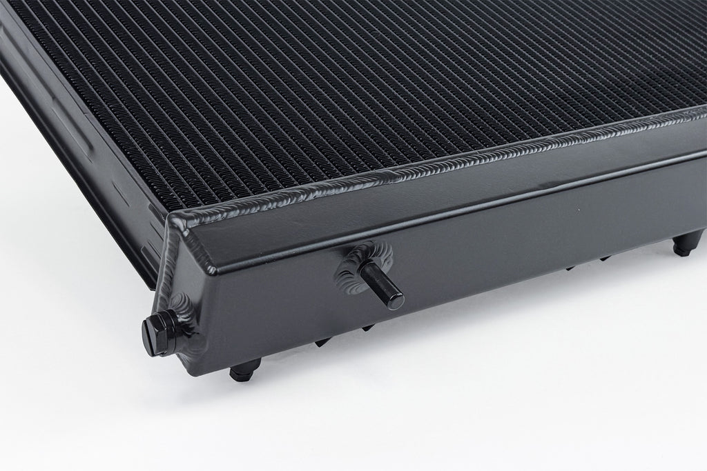 CSF Cooling - Racing & High Performance Division 7235B 2nd Gen Subaru Forester XT (MT) High-Performance All-Aluminum Radiator - Black for Select Subaru Forester