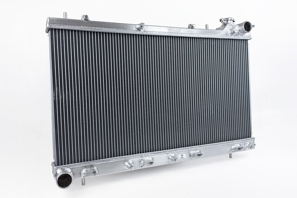 CSF Cooling - Racing & High Performance Division 7235 2nd Gen Subaru Forester XT (MT) High-Performance All-Aluminum Radiator - Silver for Select Subaru Forester