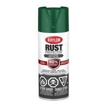 Load image into Gallery viewer, Krylon 469011 Rust Protector™ Enamel, Gloss, Forest Green,  340 g