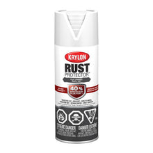 Load image into Gallery viewer, Krylon 469034 Rust Protector™ Enamel, Flat, White,  340 g