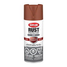Load image into Gallery viewer, Krylon 469040 Rust Protector™ Enamel, Flat, Red Oxyde,  340 g