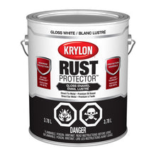 Load image into Gallery viewer, Krylon 469400 Rust Protector™ Brush On Enamel, Gloss, White, 3.78 L
