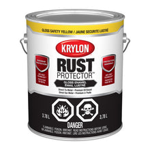 Load image into Gallery viewer, Krylon 469404 Rust Protector™ Brush On Enamel, Gloss, Yellow, 3.78 L